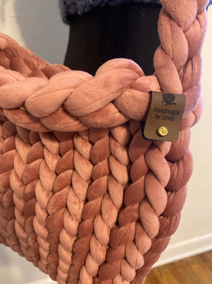 ‘DALLON’ bag - Midi - in Mauve Pink