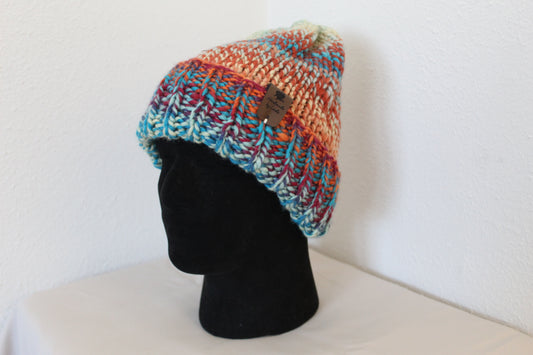 ‘TEAGAN’ Beanie in SOUTHWEST SUNRISE