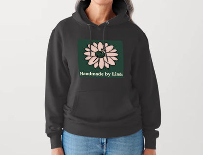 Handmade by Linds Hoodie - Daisy Logo