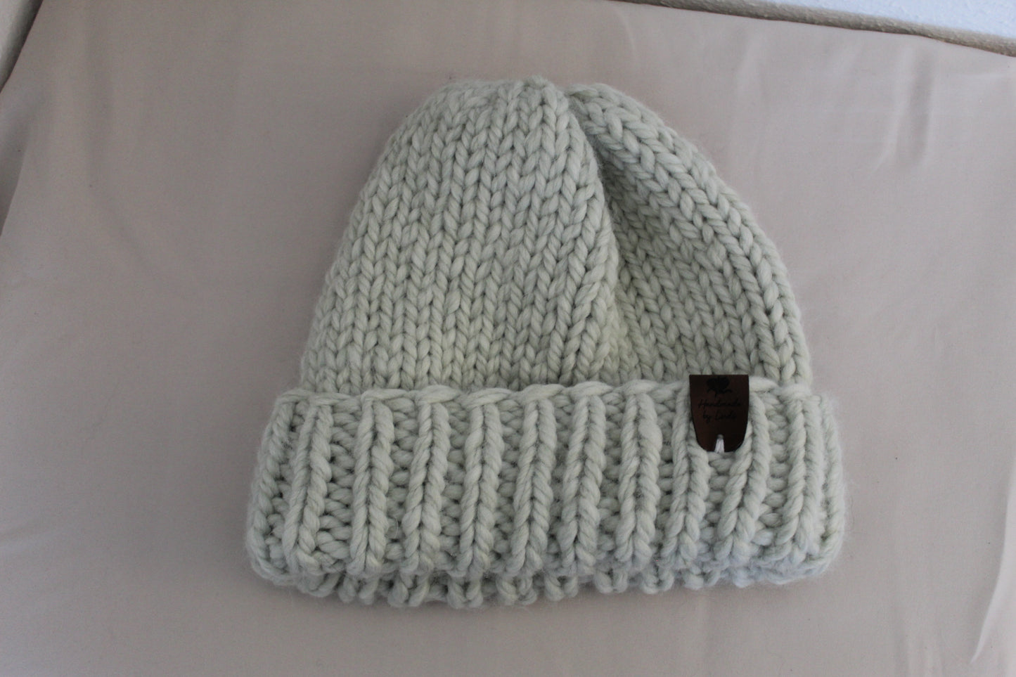 ‘TEAGAN’ Beanie in PISTACHIO