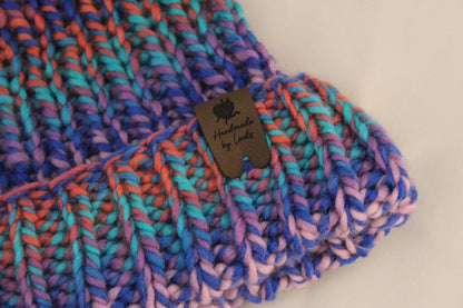 ‘TONY’ Beanie in WINTER SUNSET