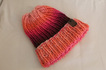 ‘TONY’ Beanie in MAGENTA MOOD