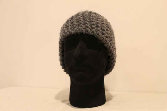 Knit Winter Headband in CHARCOAL