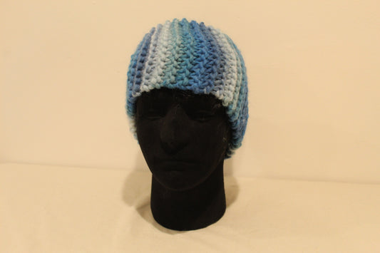 Merino Wool Knit Winter Headband in WATERFALLS